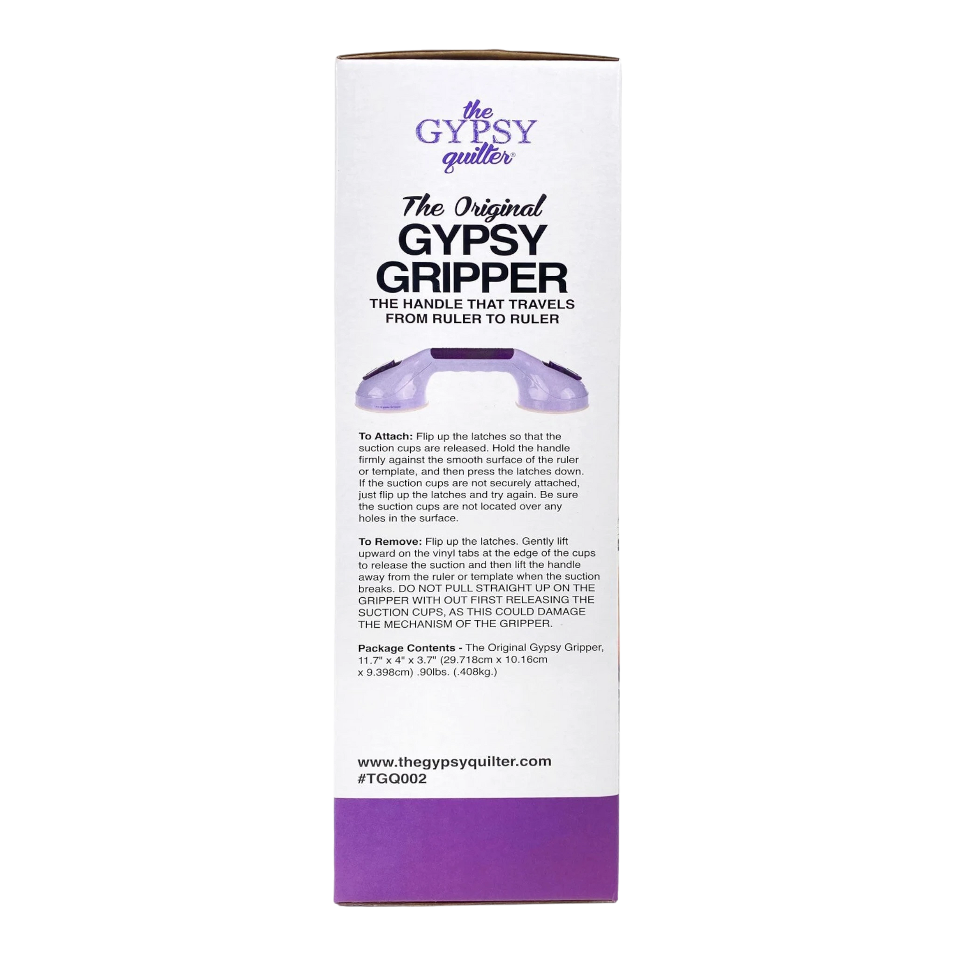 The Original Gypsy Quilter Gripper sewing and quilting product