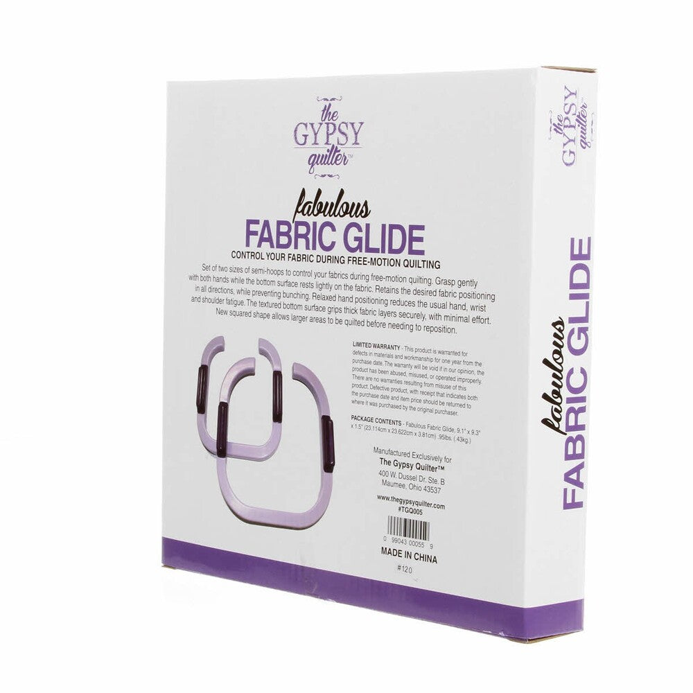 The Gypsy Quilter Fabulous Fabric Glide for patchwork, quilting and sewing