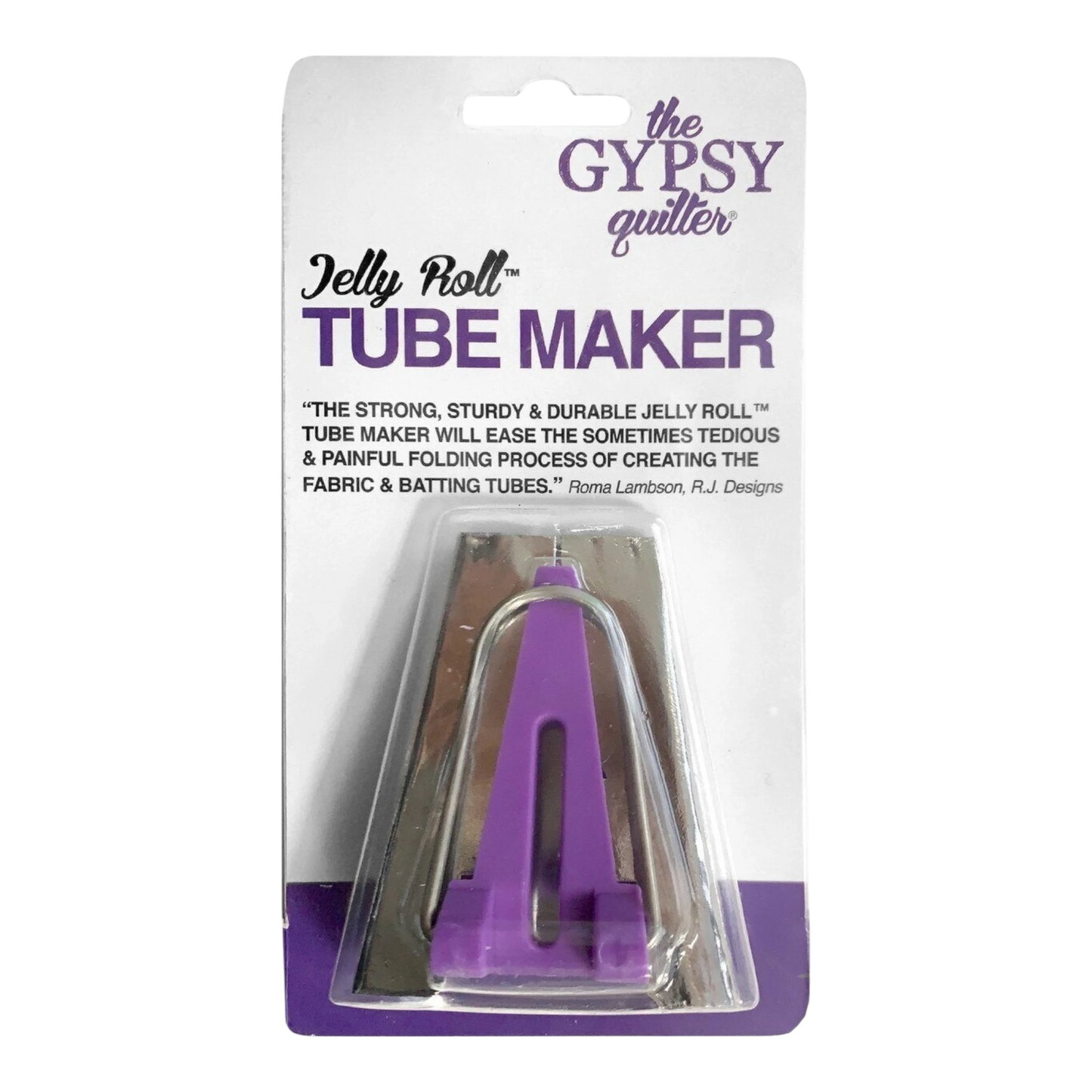 Gypsy Quilter Jelly Roll Tube Maker for patchwork, quilting and sewing