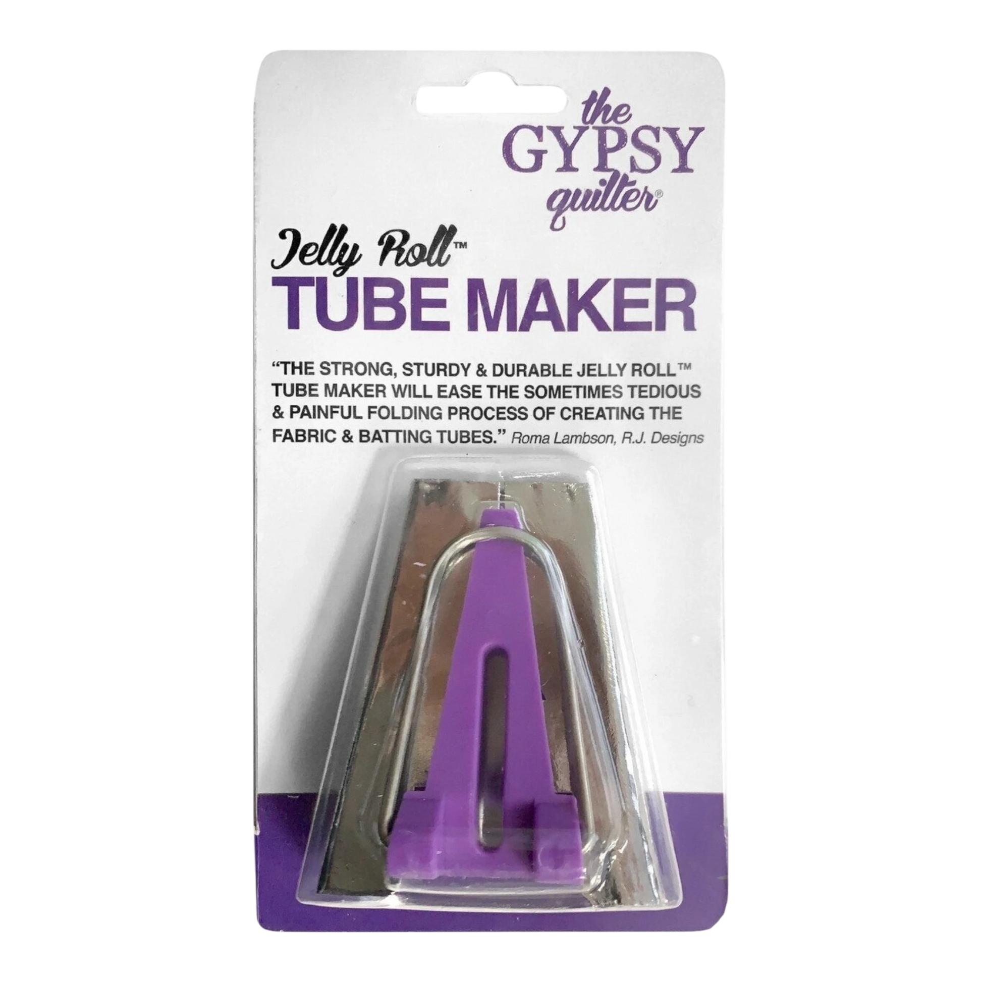 Gypsy Quilter Jelly Roll Tube Maker for patchwork, quilting and sewing