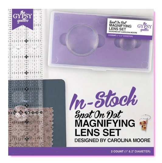 Gypsy Quilter Spot On Dot Magnifying Lens Set sewing and quilting product