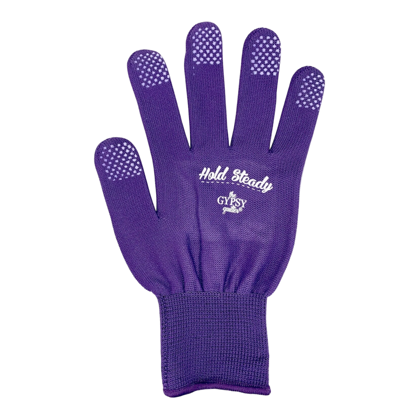 Gypsy Quilter Machine Quilting Gloves One Size for grip, control and free motion quilting