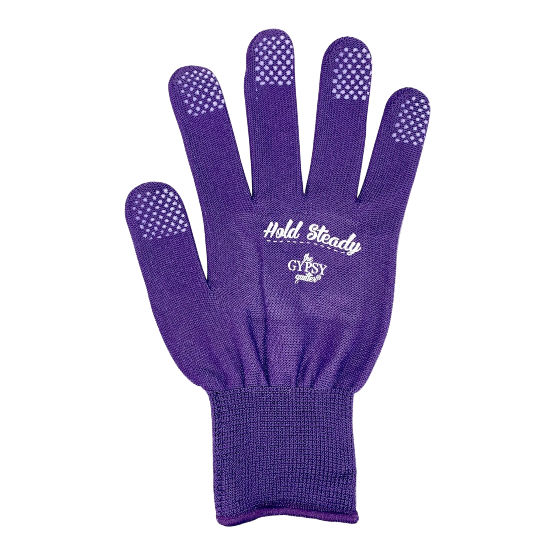Gypsy Quilter Machine Quilting Gloves One Size for grip, control and free motion quilting