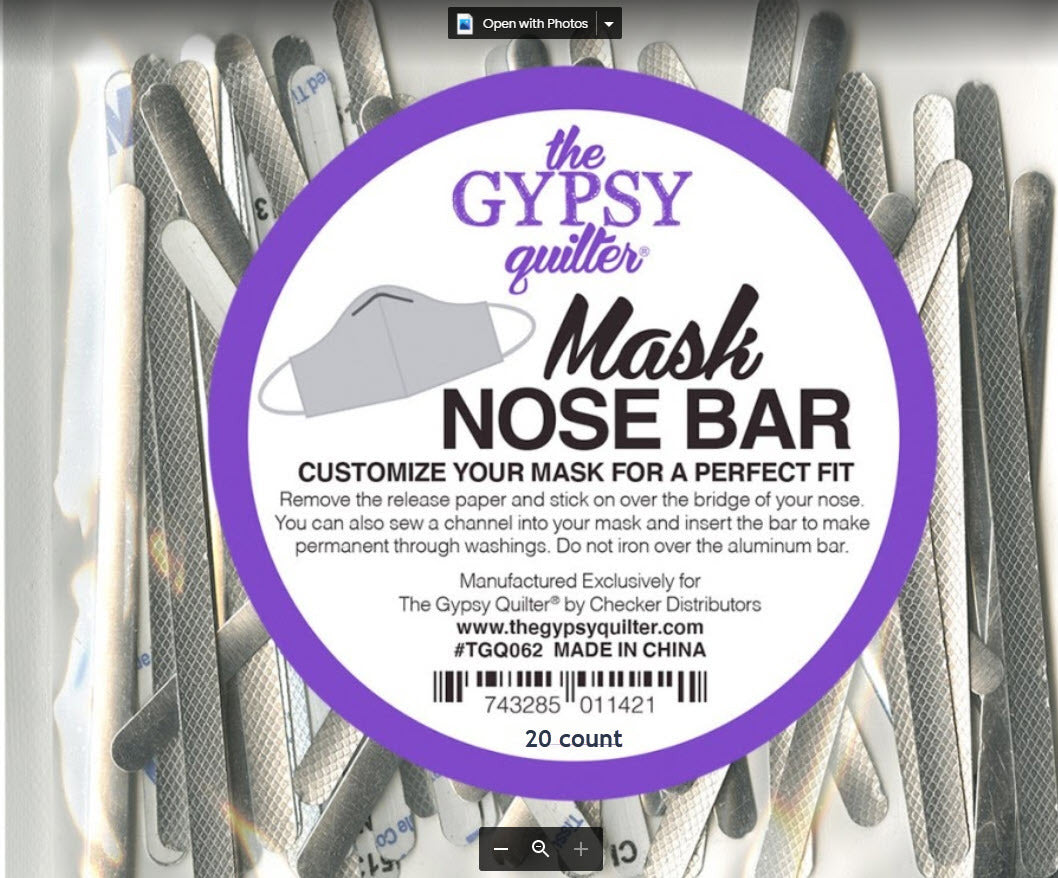 The Gypsy Quilter Mask Bars 20 ct sewing and quilting product