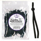 Gypsy Quilter Drawstring Mask Elastic Black - 5 Pairs (10 cords) for garments, sewing and bag making projects