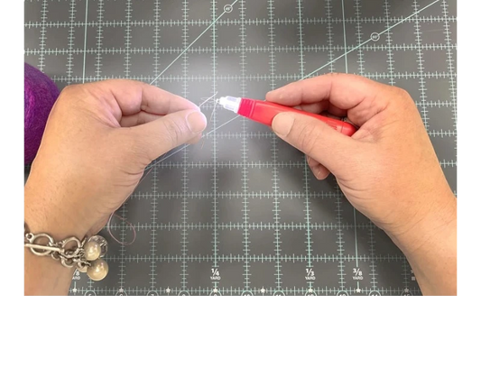 Gypsy Quilter Lighted Needle Threader , piecing and stitching