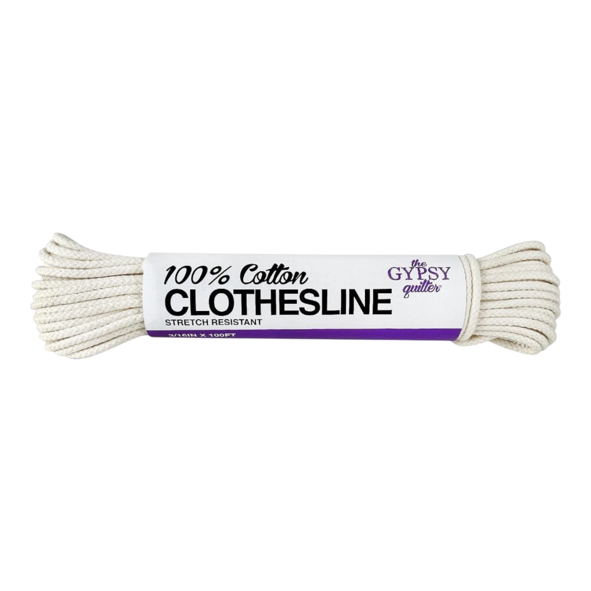 Clothesline 100% Cotton 100ft Gypsy Quilter for patchwork, quilting and sewing