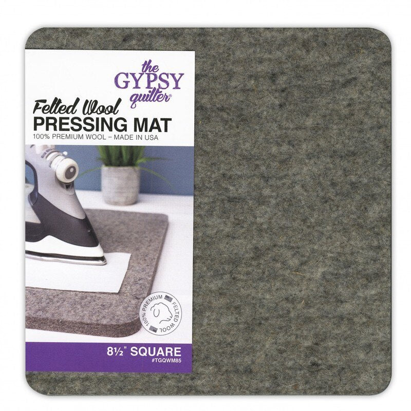 Wool Pressing Mat 8.5 x 216 mm - Gypsy Quilter wool for needlework, applique and craft projects