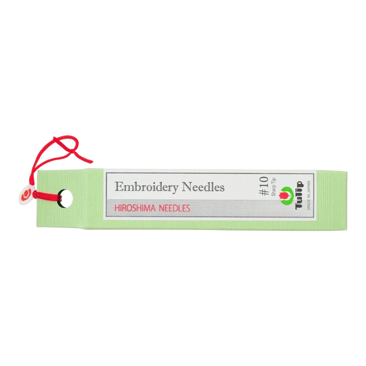 Hiroshima Embroidery Needles No 10 Sharp Tip , quilting and needlework