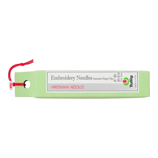 Hiroshima Embroidery Needles Thin - Sharp Tip , quilting and needlework