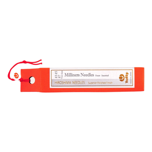 Hiroshima Milliners Needles Straw Assorted Thick Sizes , quilting and needlework