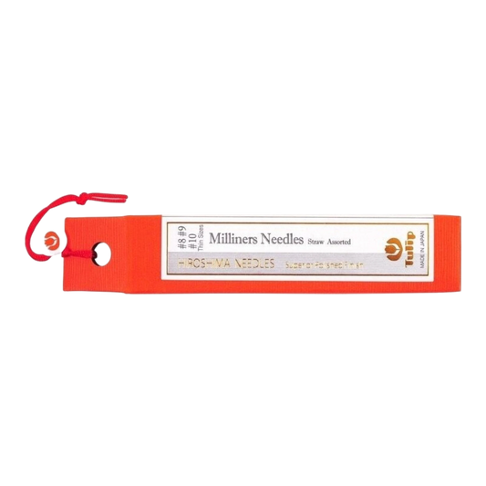 Hiroshima Milliners Needles Straw - Thin sizes , quilting and needlework
