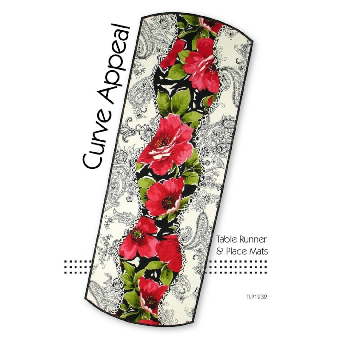 Curve Appeal Table Runner & Place Mats Pattern