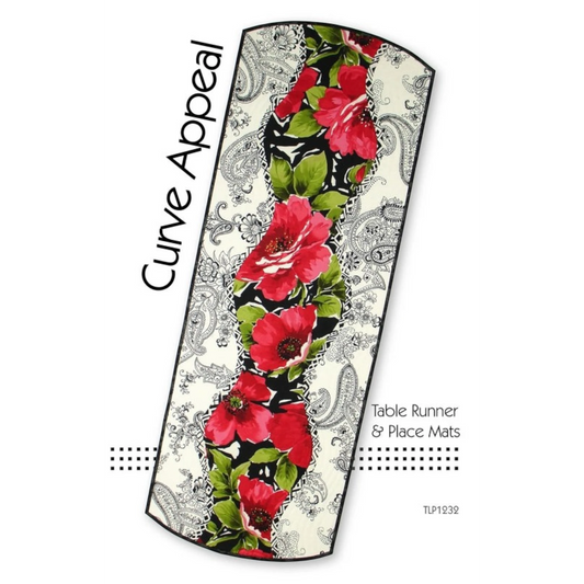 Curve Appeal Table Runner & Place Mats Pattern