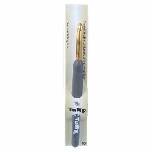 Etimo Crochet Hook with Cushion grip K:10 6.5 mm for crochet and yarn projects