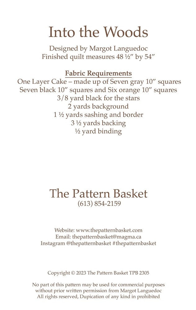 Into The Woods Quilt Pattern , quilting and craft projects
