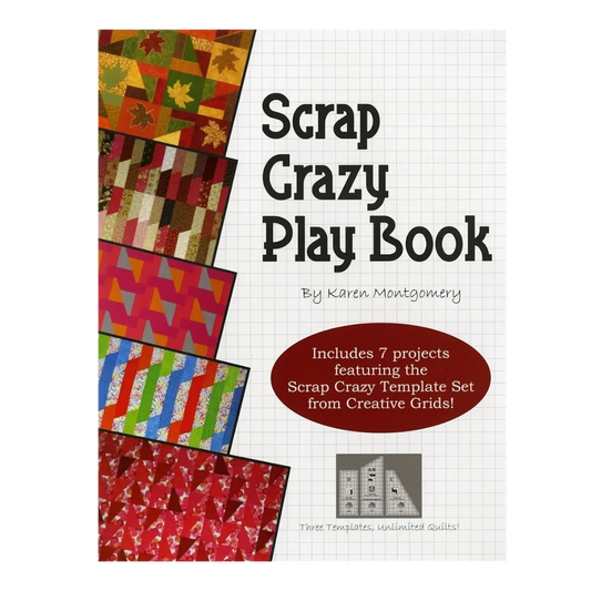 Scrap Crazy Play Book - Softcover , quilting and craft projects