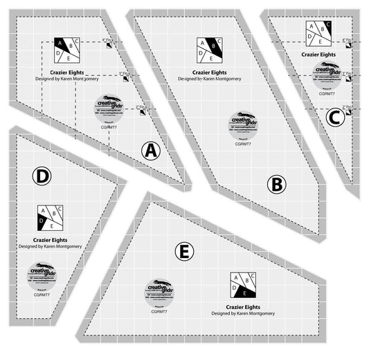 Crazier Eights PlayBook , quilting and craft projects