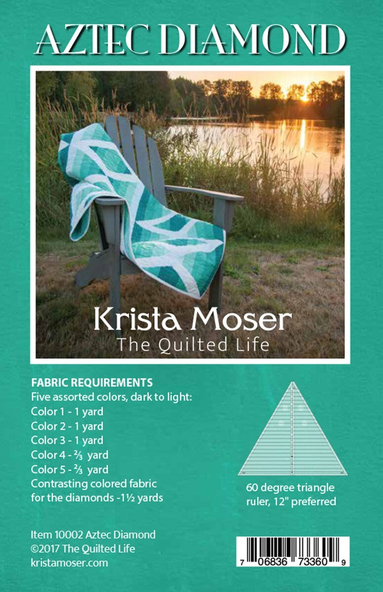 Aztec Diamond Quilt Pattern | Krista Moser , quilting and craft projects