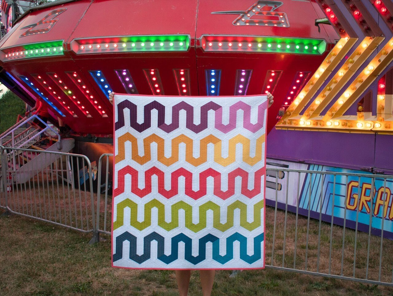 Rock N Roller Coaster Quilt Pattern by Krista Moser , quilting and craft projects
