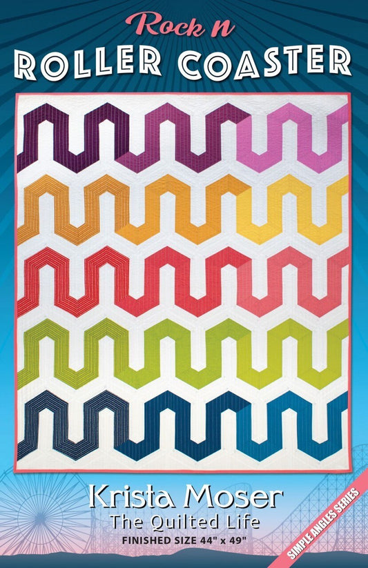 Rock N Roller Coaster Quilt Pattern by Krista Moser , quilting and craft projects