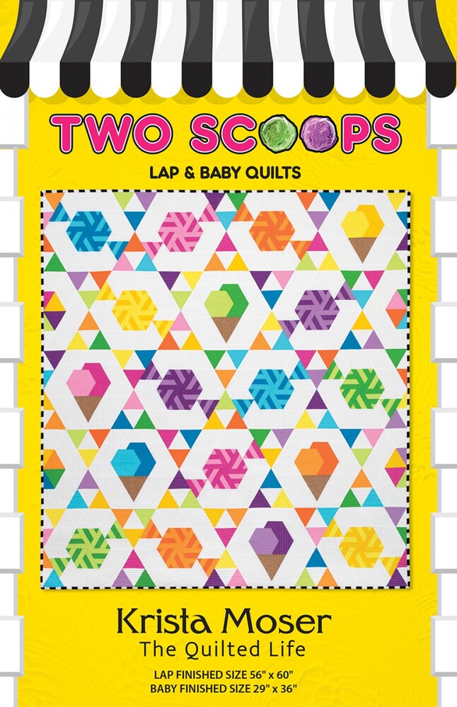 Two Scoops Quilt Pattern , quilting and craft projects
