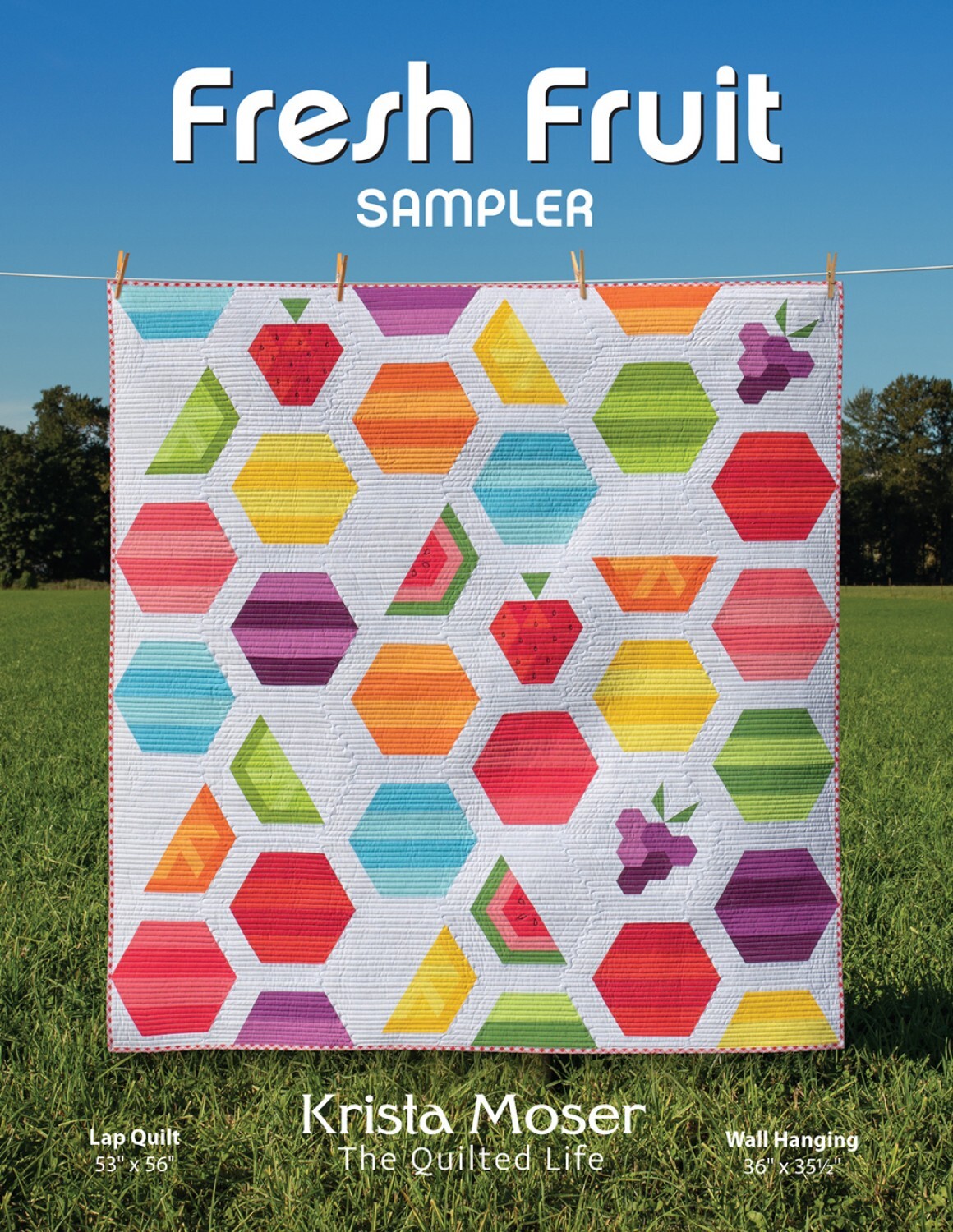 FRESH FRUIT Quilt Pattern BY Krista Moser , quilting and craft projects