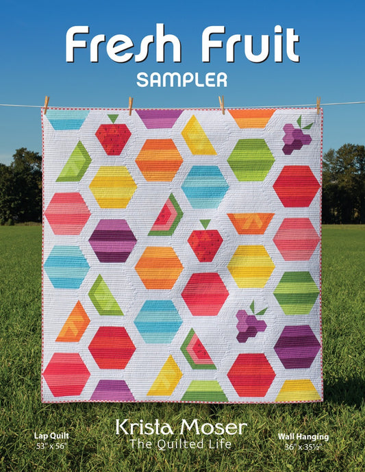 FRESH FRUIT Quilt Pattern BY Krista Moser , quilting and craft projects