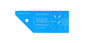 Mini Binding Tool Template Ruler , crafting and sewing tasks