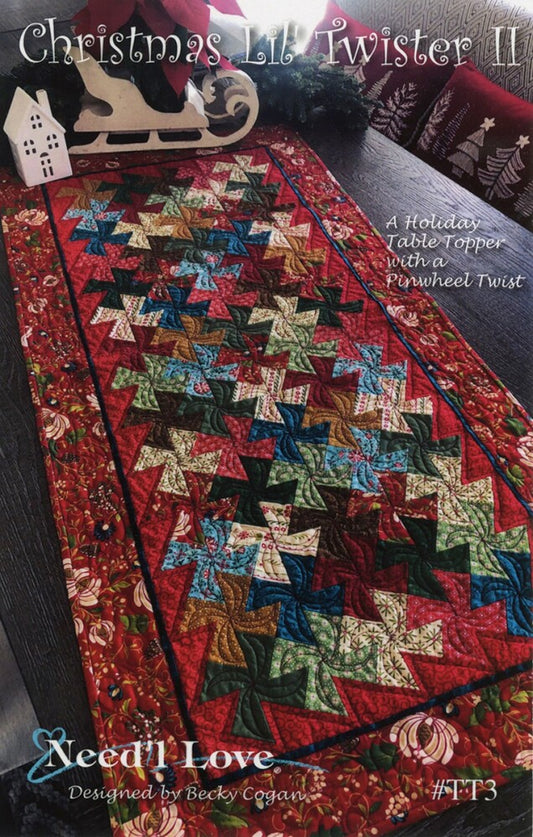 Christmas Lil Twister II Pattern , quilting and craft projects