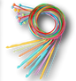 Tunisian Crochet Hook Set with a Tail - 12pc for Tunisian crochet and yarn projects