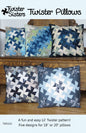 Twister Pillows Pattern , quilting and craft projects