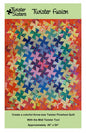 Twister Fusion Quilt Pattern , quilting and craft projects