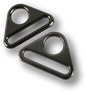 Triangle Rings - Gunmetal 32 mm for bag making and sewing projects