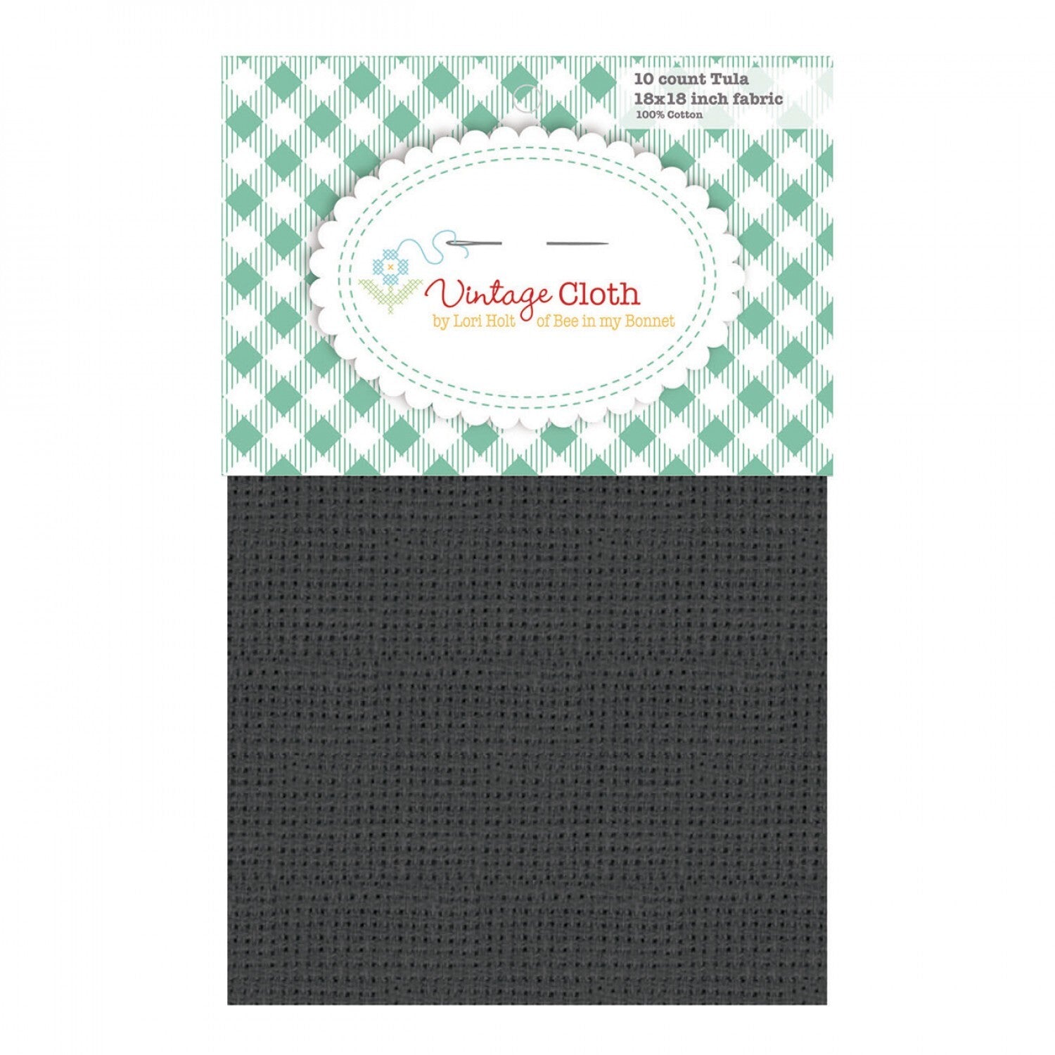 Lori Holt | Vintage Aida Cloth | 10 ct | Blackboard sewing and quilting product