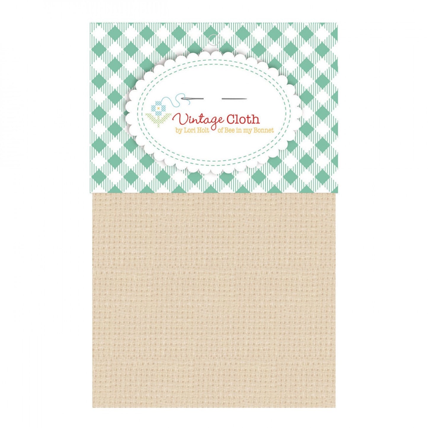Lori Holt | Vintage Aida Cloth | 10 ct | Buttermilk sewing and quilting product