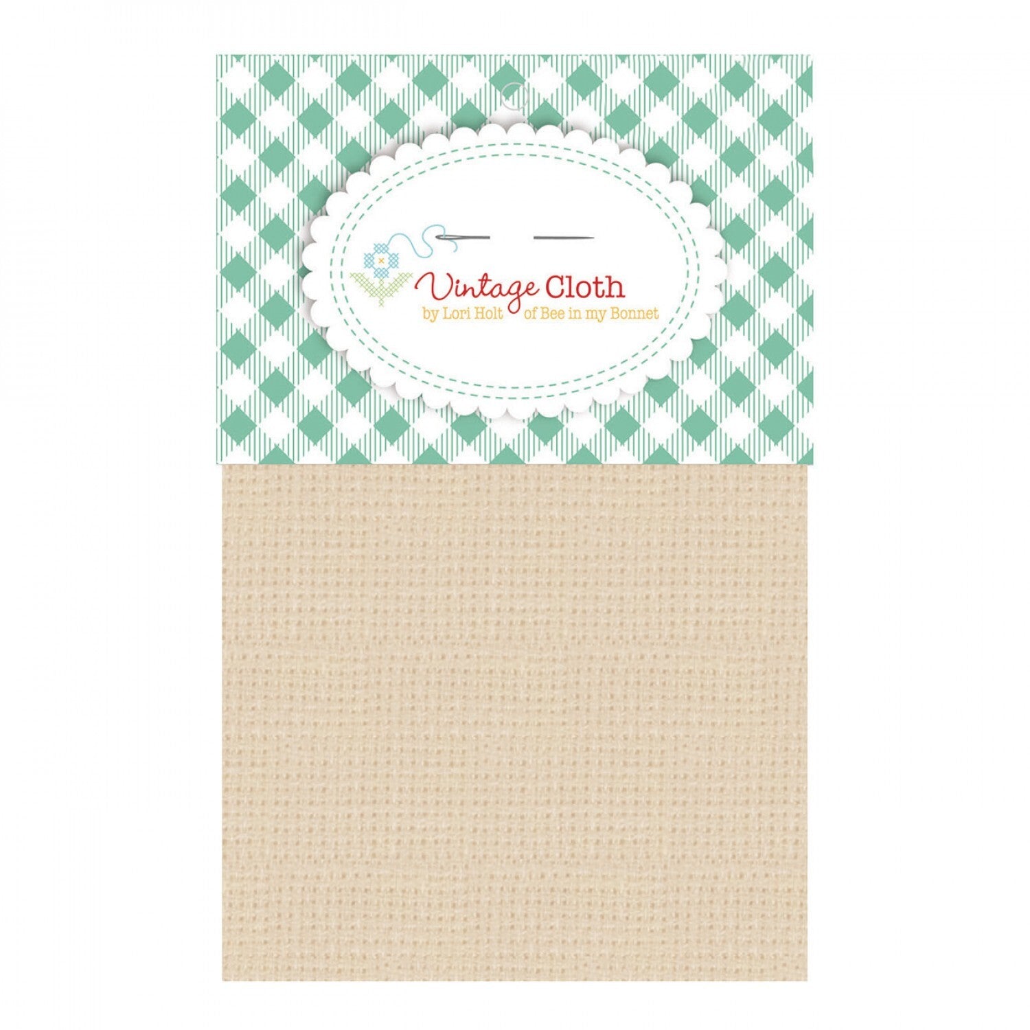 Lori Holt | Vintage Aida Cloth | 10 ct | Buttermilk sewing and quilting product