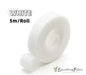Hook & Loop - Double Sided Red - 20 mm wide for closures, bag making and sewing projects