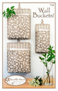 Wall Buckets Pattern , quilting and craft projects