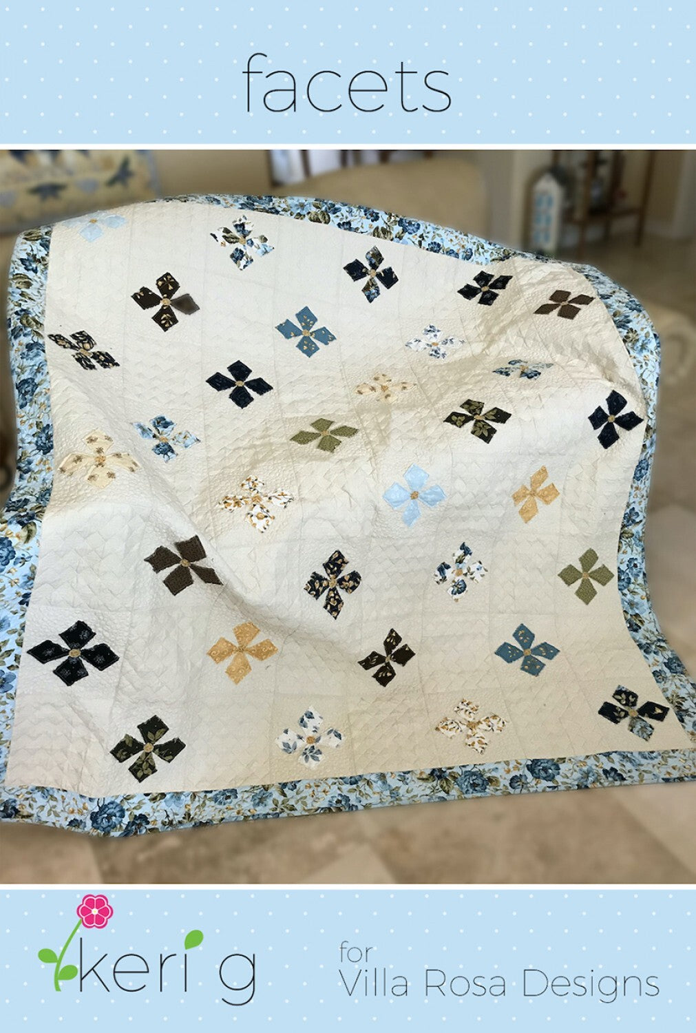 Facets Quilt Pattern , quilting and craft projects