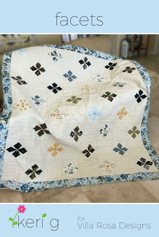 Facets Quilt Pattern , quilting and craft projects