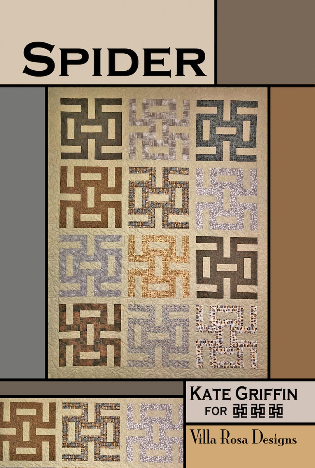 The Spider Quilt Pattern by Villa Rosa Designs , quilting and craft projects
