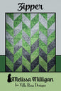 ZIPPER Quilt Pattern for bag making and sewing projects