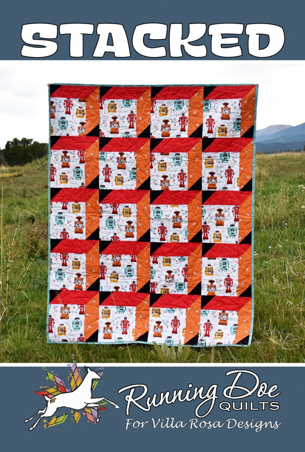 Stacked Quilt Pattern - Villa Rosa Design , quilting and craft projects