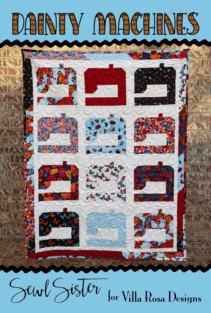 Dainty Machines Quilt Pattern , quilting and craft projects