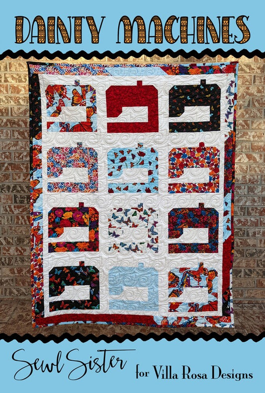 Dainty Machines Quilt Pattern , quilting and craft projects