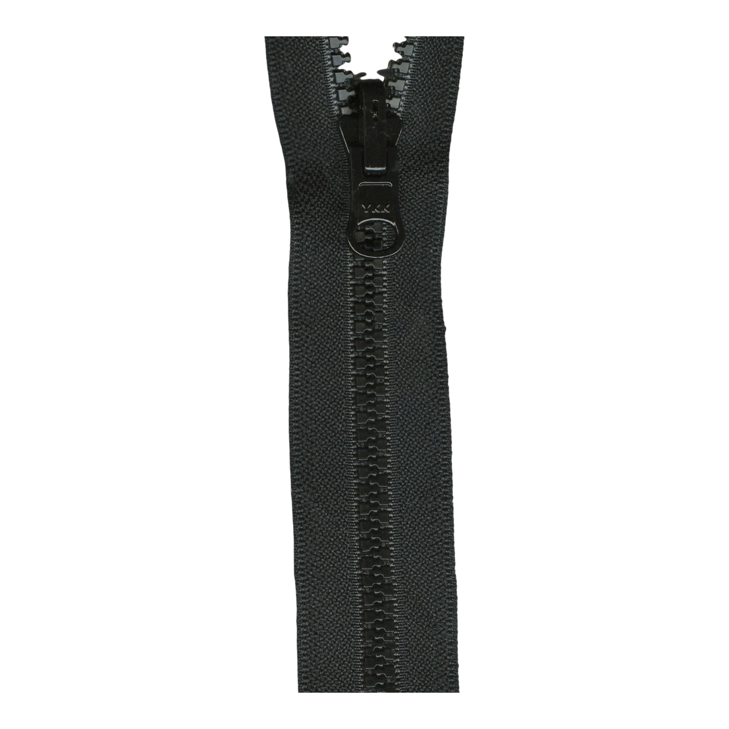 Separating and Reversible Zippers Black 24