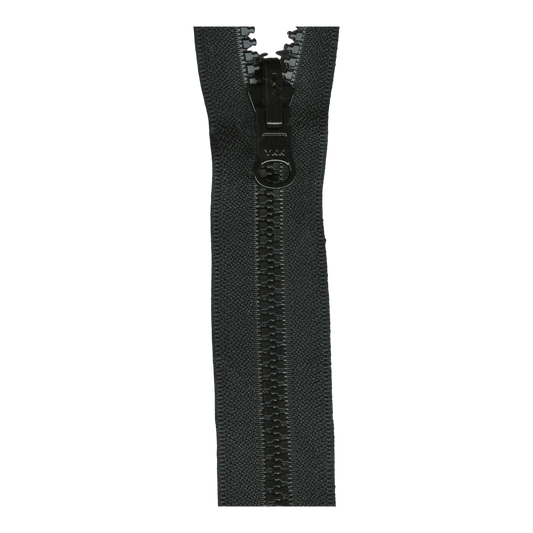 Separating and Reversible Zippers Black 24