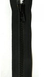 Vislon 1-Way Separating Zipper 406 mm Black for bag making and sewing projects