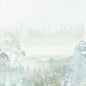 Tree Line - Mist Panel for patchwork, quilting and sewing